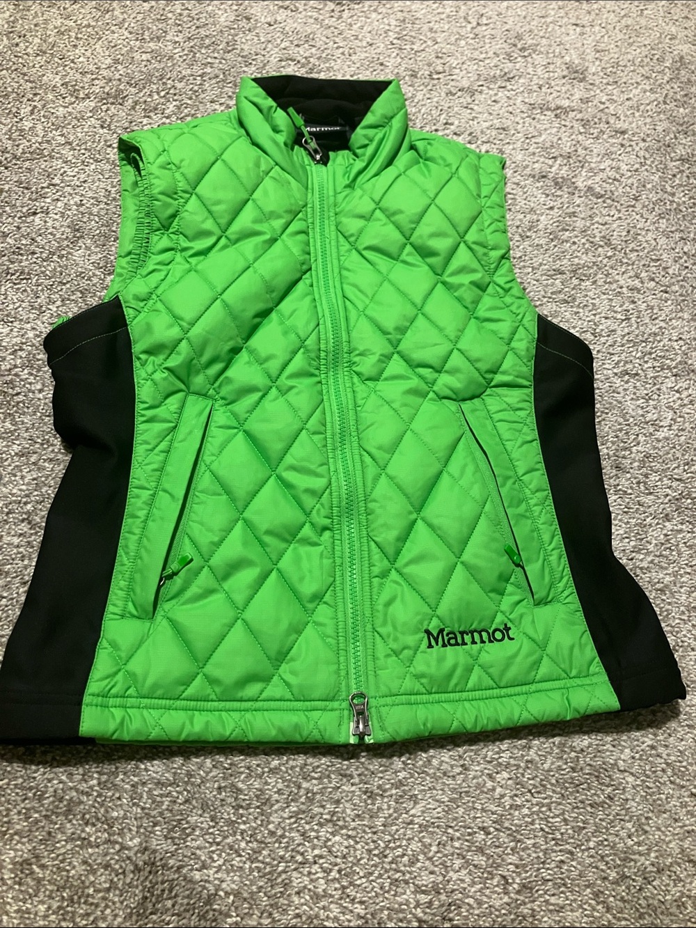 MARMOT WOMENS KITZBUHEL QUILTED INSULATED PUFFER VEST SIZE S/P